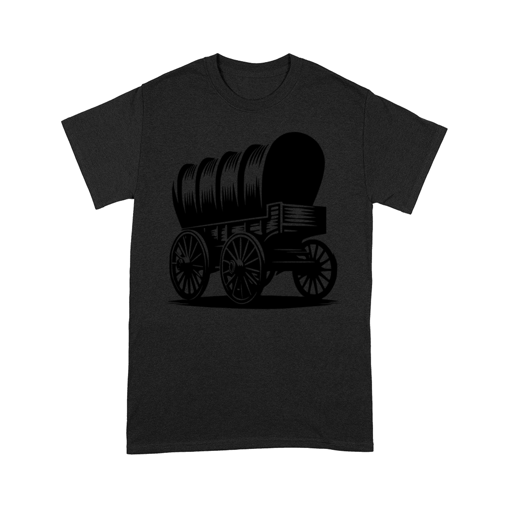 Classic Horse-drawn Covered Wagon Comfort T-shirt