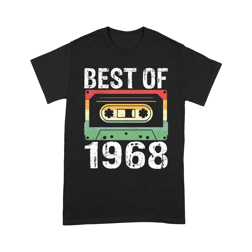 Vintage Best of 1968 Birthday Comfort T-shirt