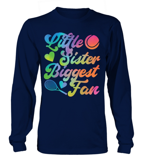 Funny Tennis Player Racket Sister Long sleeved Unisex
