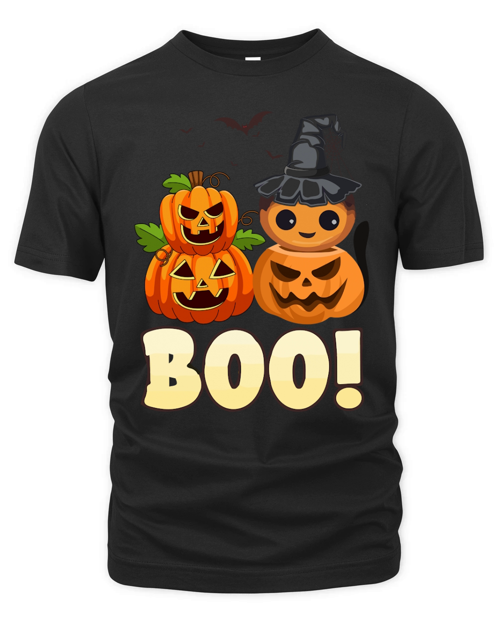 Boo! Halloween Organic Unisex T-shirt