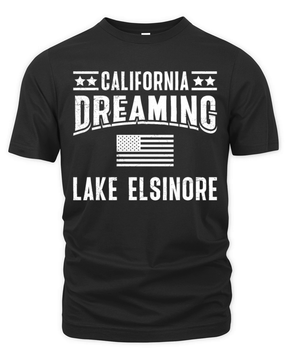 CALIFORNIA DREAMING LAKE ELSINORE Nevada Organic Unisex T-shirt