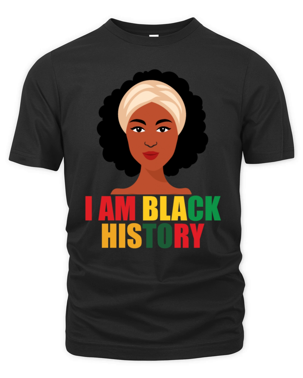 i am black history Organic Unisex T-shirt
