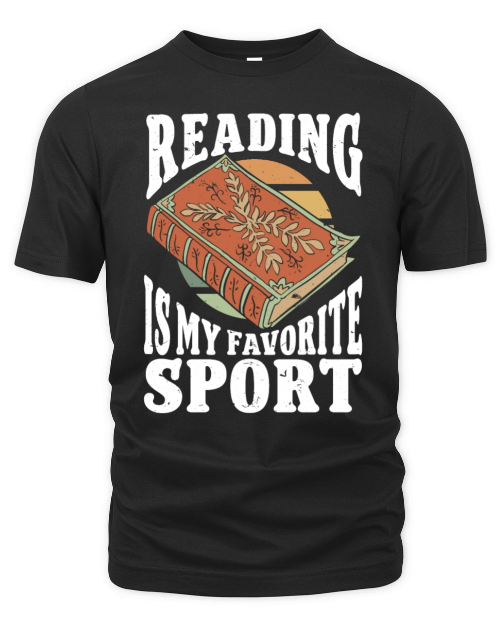 Reading Is My Favorite Sport Bookworm Organic Unisex T-shirt