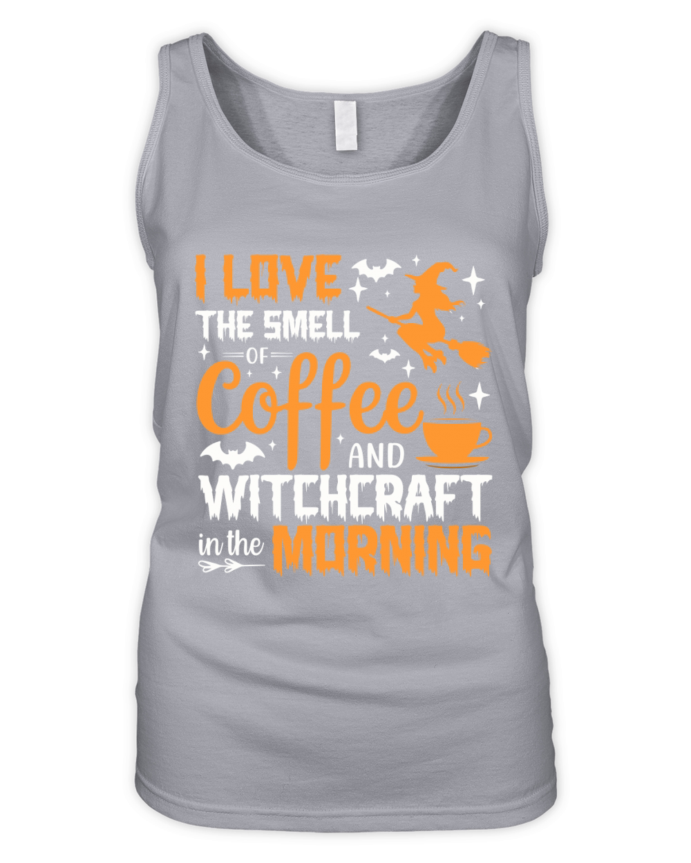 I Love The Smell Of Coffee And Witchcraft In The Morning Organic Women's Tank Top