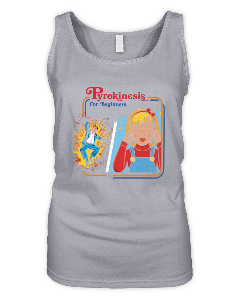 Pyrokinesis for Beginners Design Organic Women's Tank Top