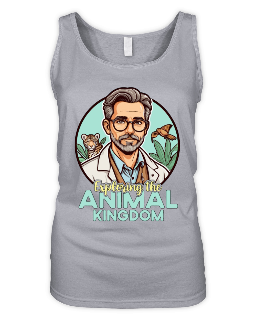 Zoologist Exploring The Animal Kingdom Zoology Organic Women's Tank Top