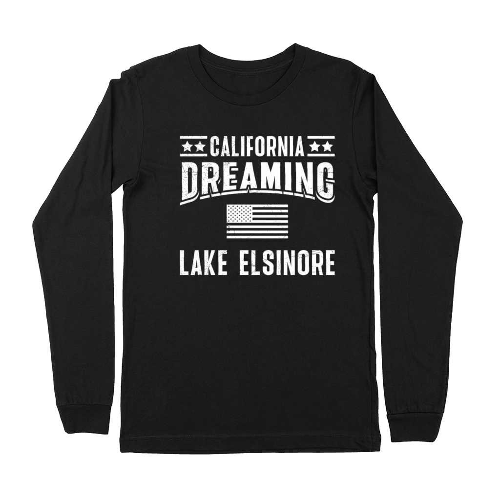 CALIFORNIA DREAMING LAKE ELSINORE Nevada Premium Long Sleeve