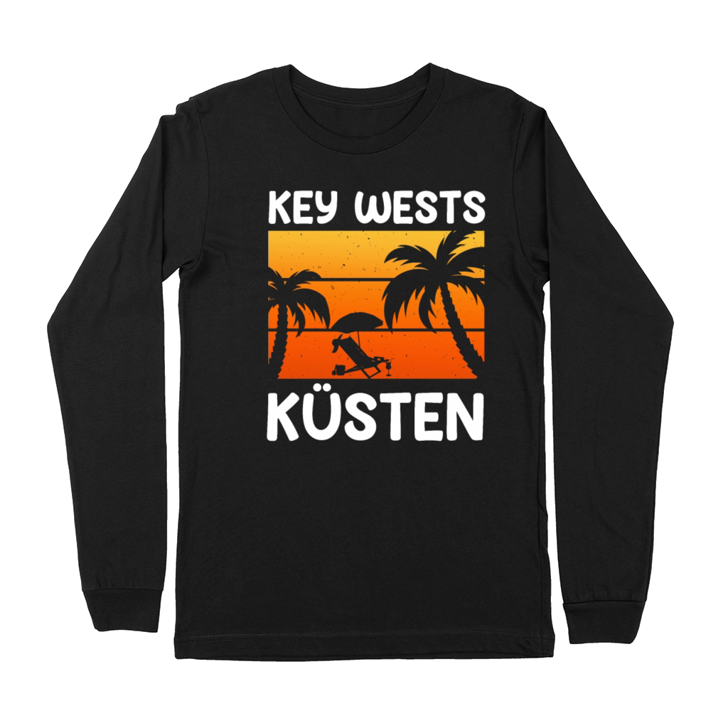 KEY-WEST COAST Vintage Sunshine-State Florida Premium Long Sleeve