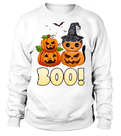 Boo! Halloween Sweatshirt Unisex
