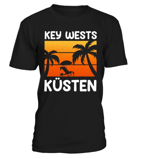 KEY-WEST COAST Vintage Sunshine-State Florida T-Shirt Unisex