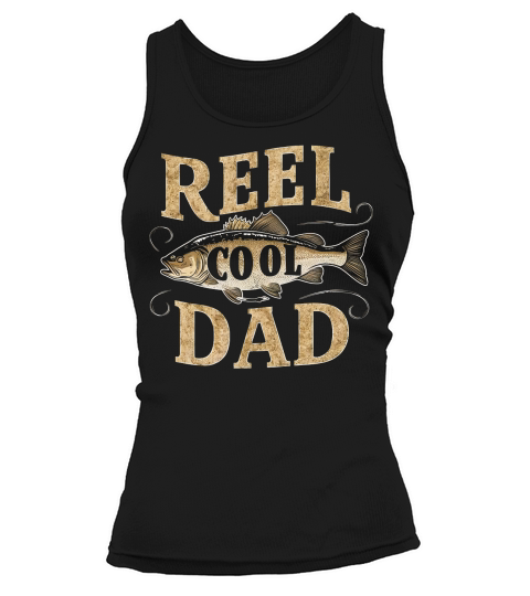 Reel cool dad (1) Tank top Woman