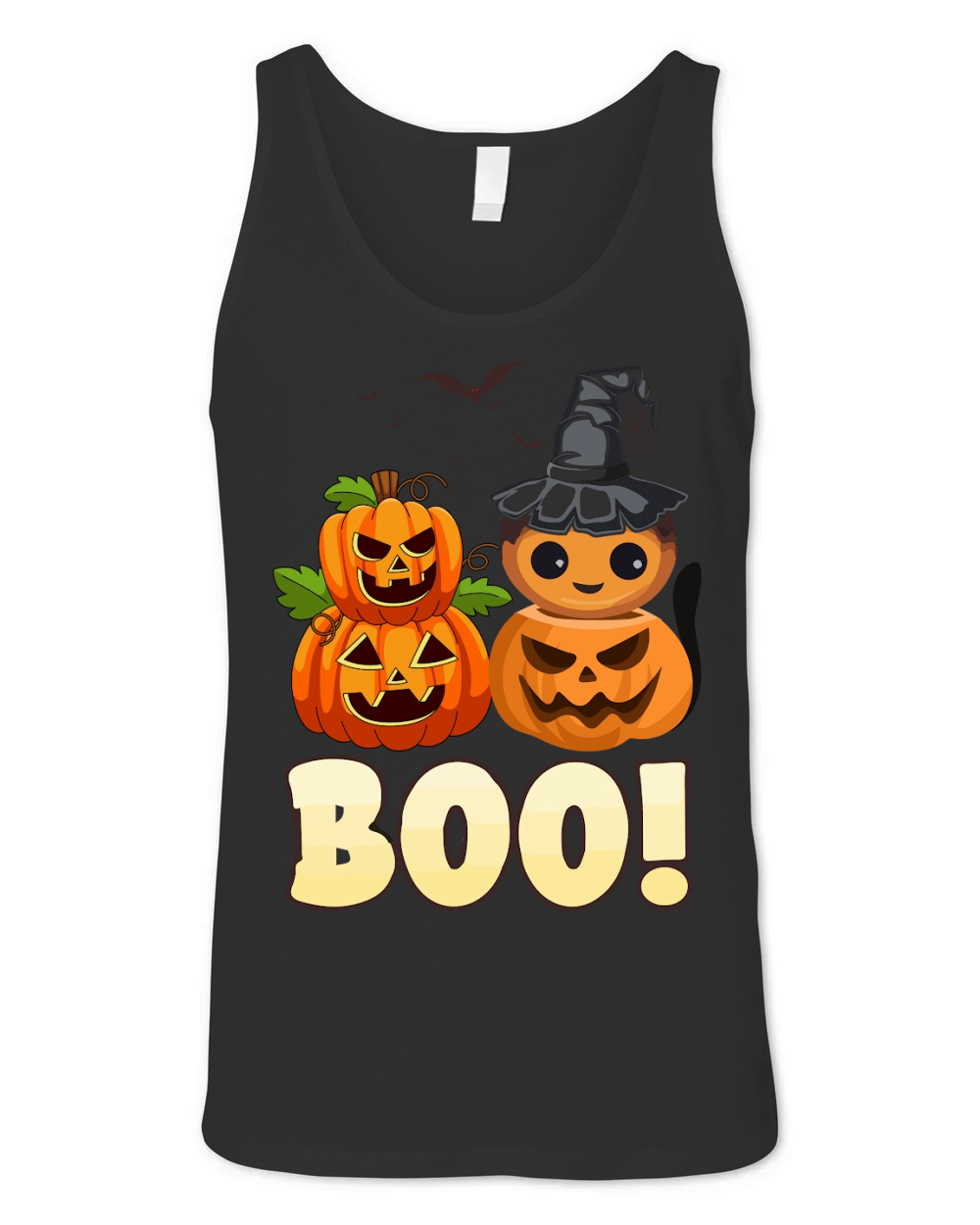 Boo! Halloween Unisex Jersey Tank