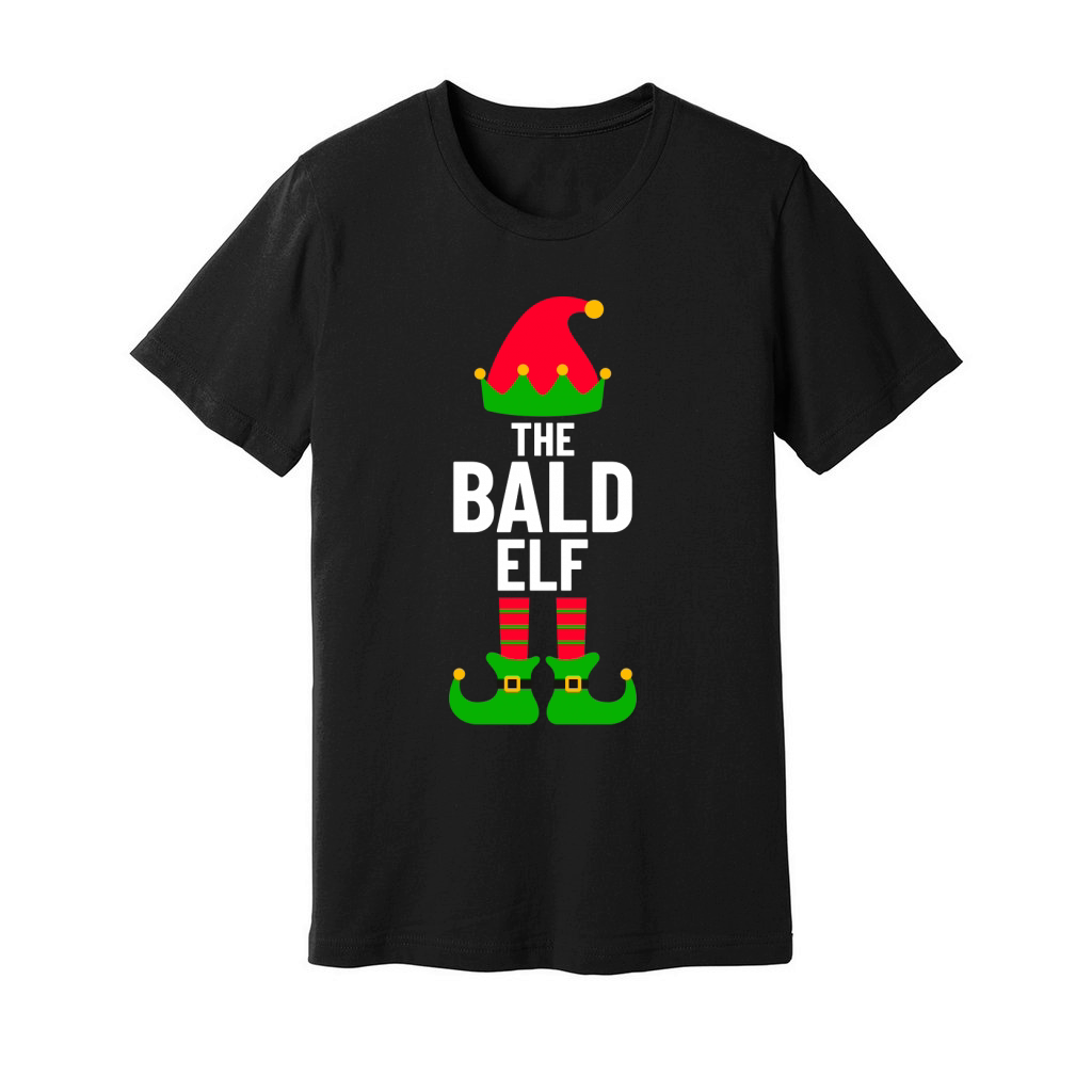 The Bald Elf Christmas Unisex Jersey Tee