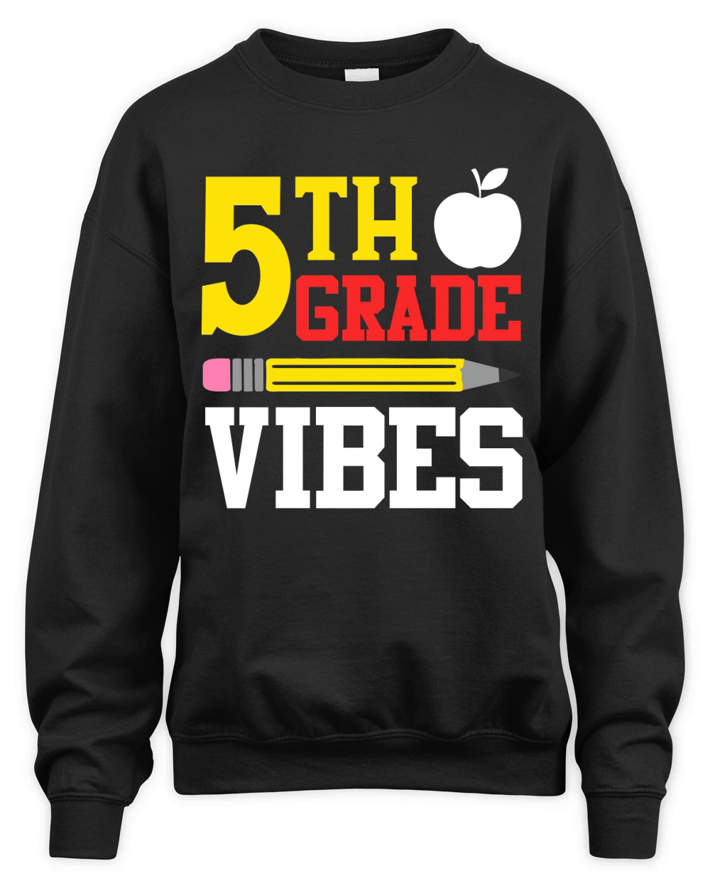 5th Grade Vibes Unisex Premium Crewneck Sweatshirt