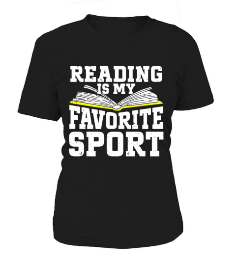 Reading Is My Favorite Sport Bookworm Women's T-Shirt