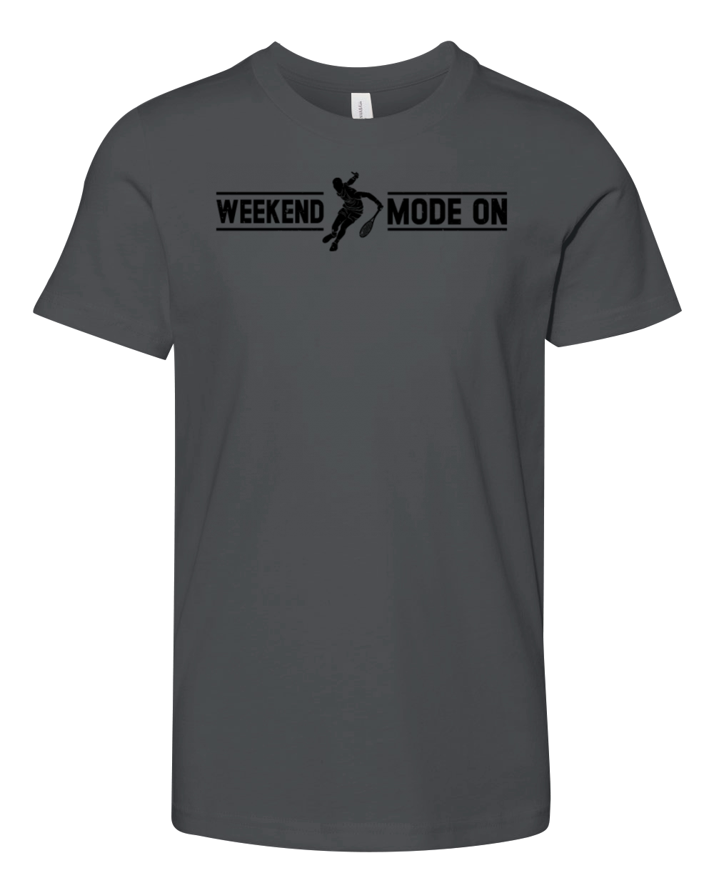 Weekend Mode On - Tennis Player Tennis Lover Youth Unisex Jersey Tee