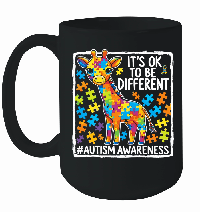 Its ok to be diffrent   #AutismAwareness Ceramic Mug