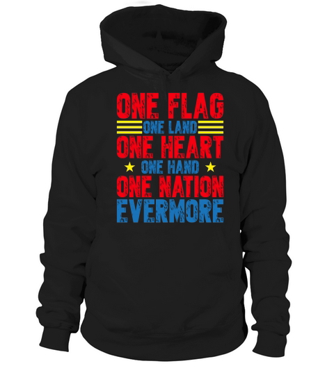 One flag one land one heart one hand Hoodie Unisex