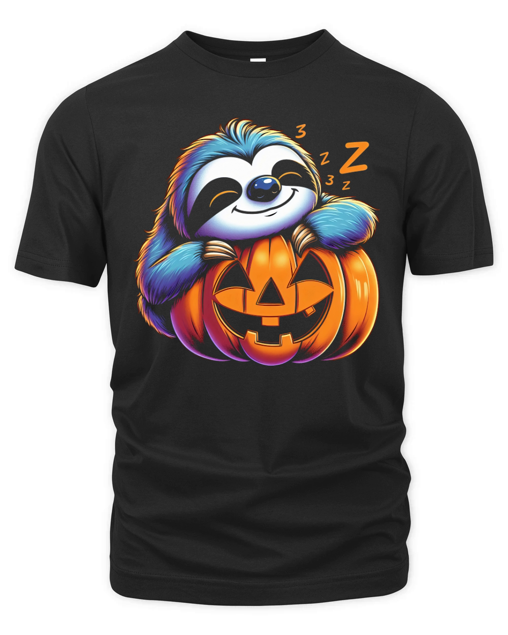 Halloween Sloth Organic Unisex T-shirt