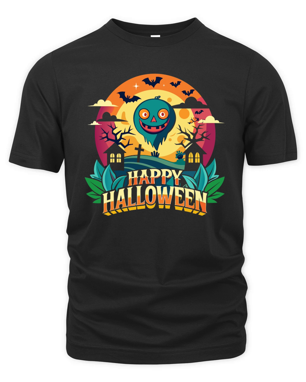 Unique Halloween 10 Organic Unisex T-shirt