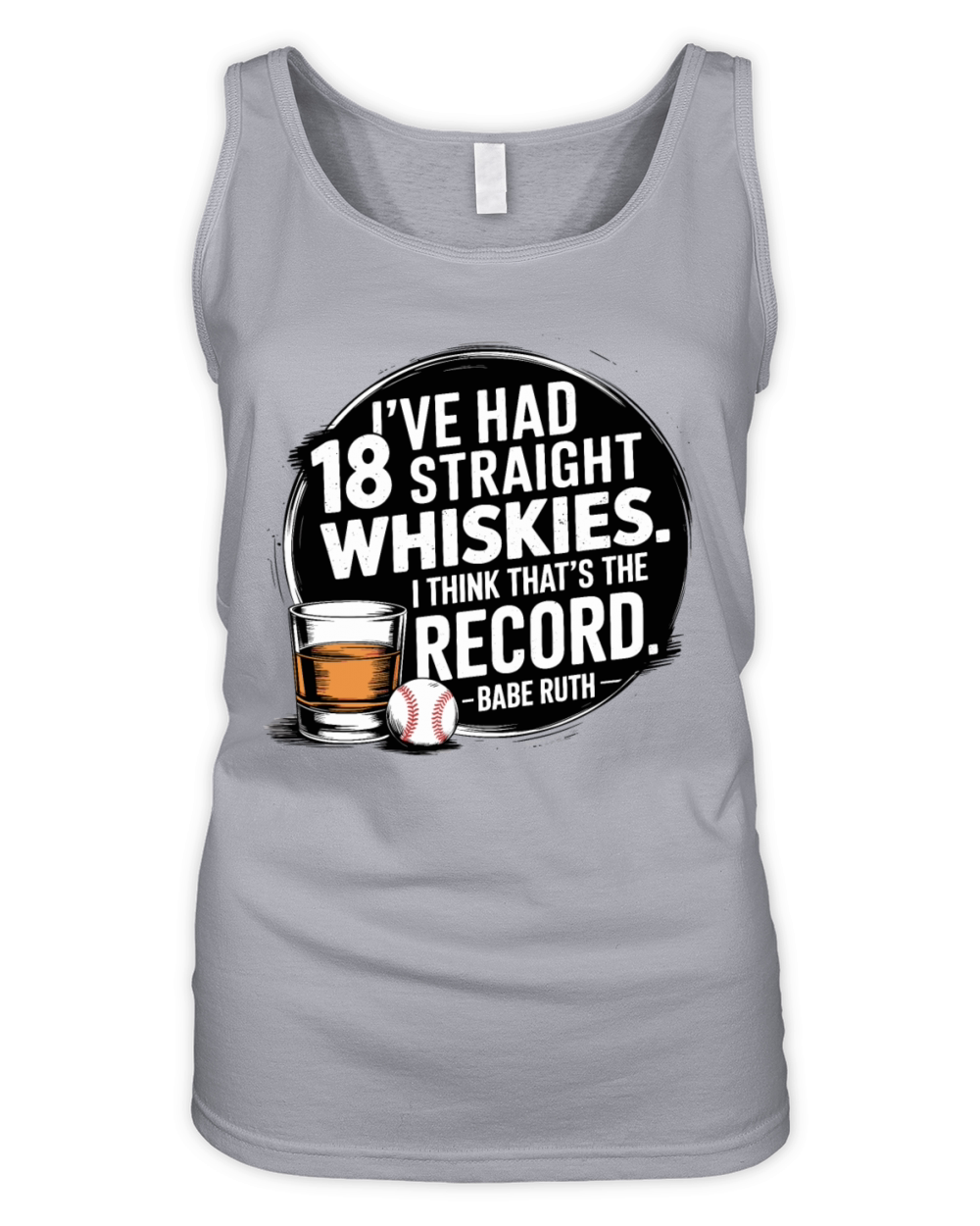 Baseball Babe Ruth Saying Sports Quote Organic Women's Tank Top