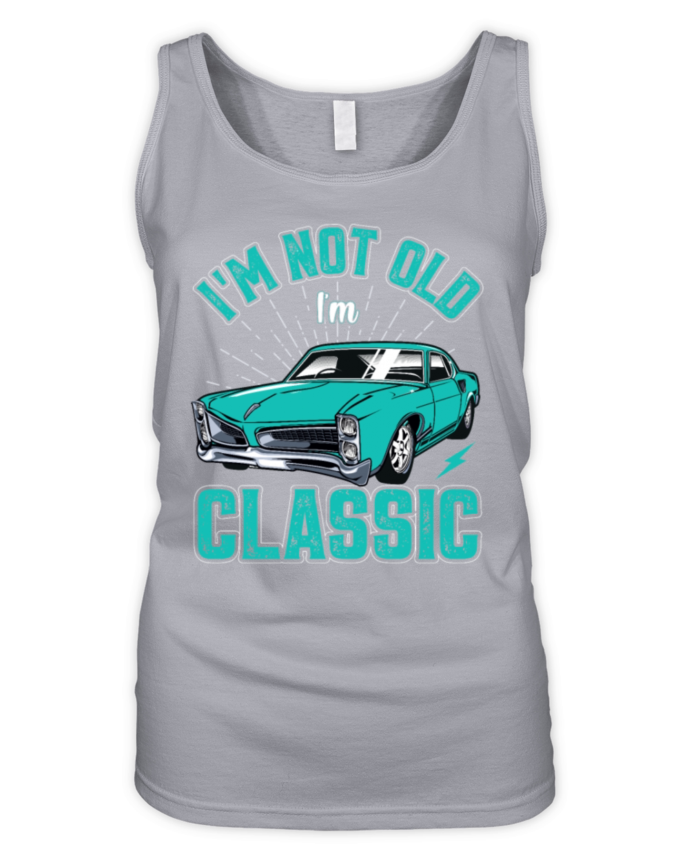 Im Not Old Im Classic Vintage Retro Car Lover Organic Women's Tank Top