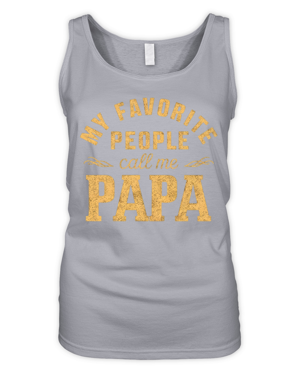 My favorite people call me papa (1) Organic Women's Tank Top