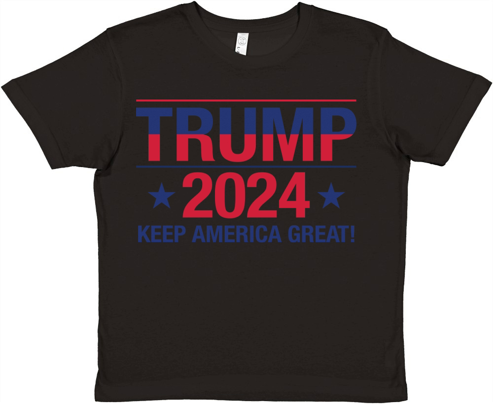 Trump 2024 Keep America Great Premium Kids Crewneck T-shirt
