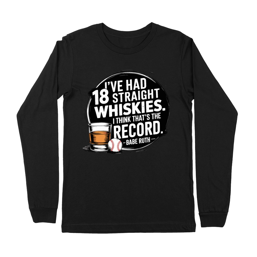 Baseball Babe Ruth Saying Sports Quote Premium Long Sleeve