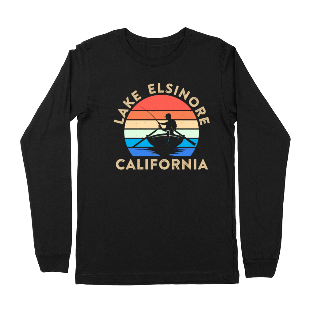 LAKE ELSINORE CALIFORNIA USA Golden State Lakes Premium Long Sleeve