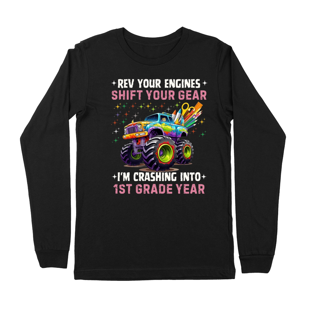 Rev your engines shift your Gear 05 Premium Long Sleeve