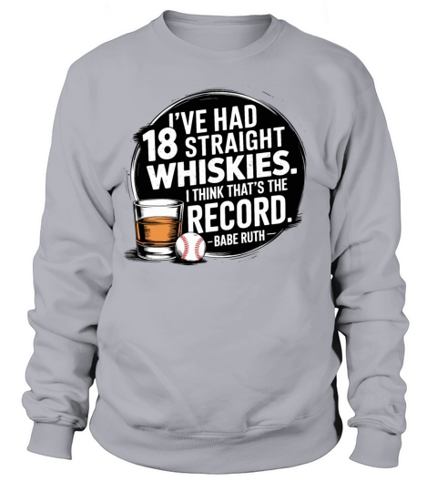 Baseball Babe Ruth Saying Sports Quote Sweatshirt Unisex