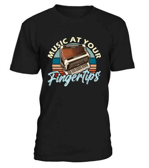 Accordion Music At Your Fingertips Wind Instrument T-Shirt Unisex