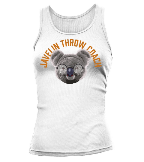 Koalified Javelin Throw Coach Thrower Funny Tank top Woman