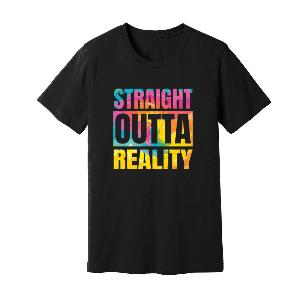 Reality Hardcore Rave House Music Raver EDM DJ Unisex Jersey Tee