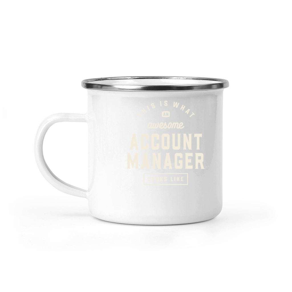 Funny Job Occupation Account Manager Camping Mug