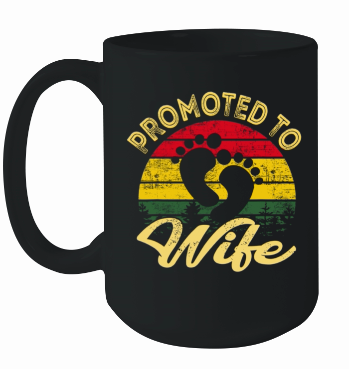 Black History Month Promoted To Wife Love Gift Mom Ceramic Mug