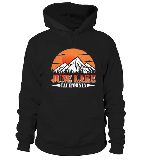 JUNE LAKE CALIFORNIA Fan Vintage Nevada June Hoodie Unisex
