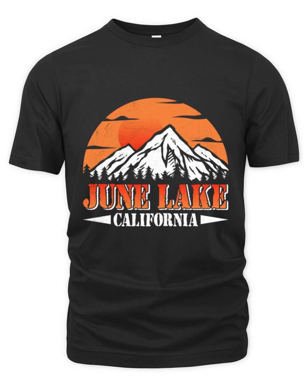 JUNE LAKE CALIFORNIA Fan Vintage Nevada June Organic Unisex T-shirt