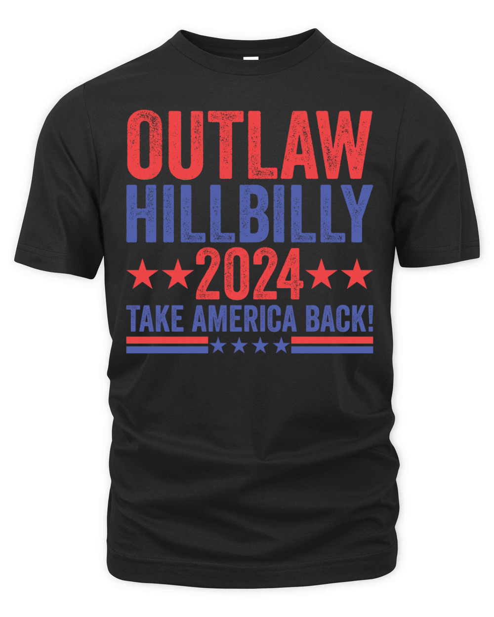Outlaw Hillbilly 2024 Take America Back! Organic Unisex T-shirt