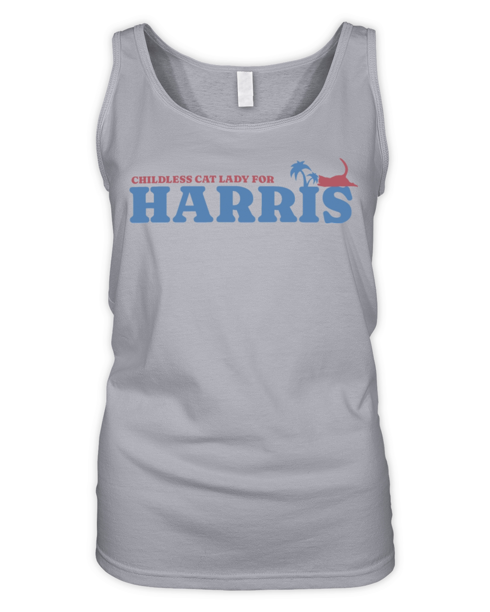 Childless Cat Lady For Kamala Harris Walz Organic Women's Tank Top