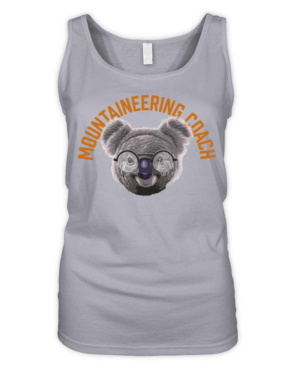 Koalified Mountaineering Coach Mountain Climbing F Organic Women's Tank Top