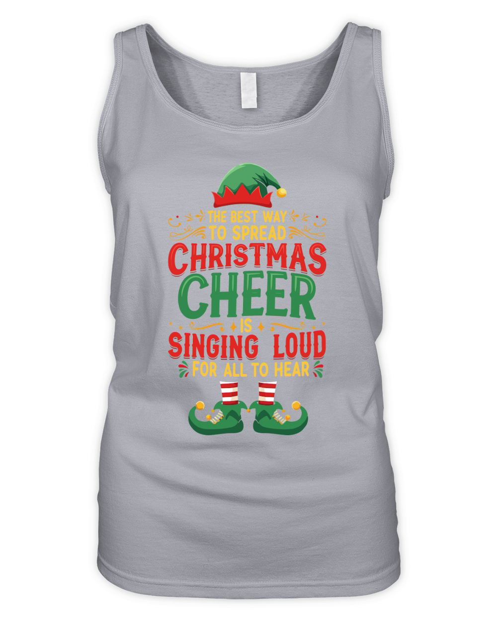 The best Way To Spread Christmas Cheer Organic Women's Tank Top