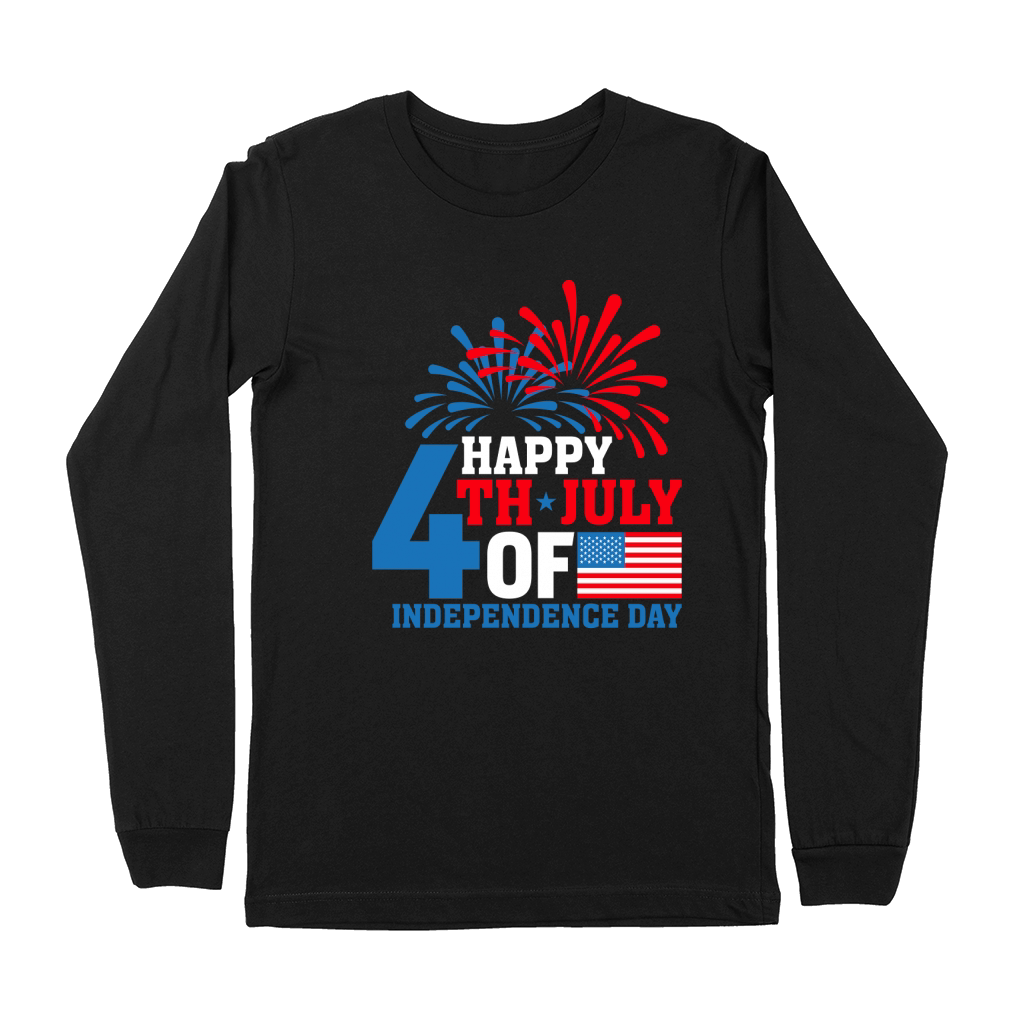 Happy 4th of July Independence (3) Premium Long Sleeve