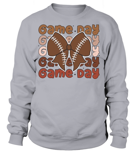 Football game day coquette retro Sweatshirt Unisex
