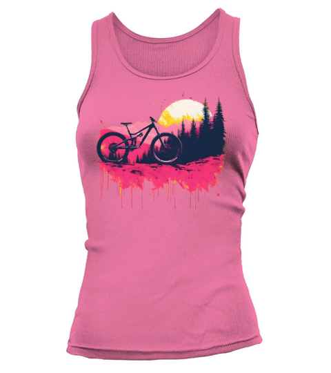 Vintage Mountain Biking Tank top Woman