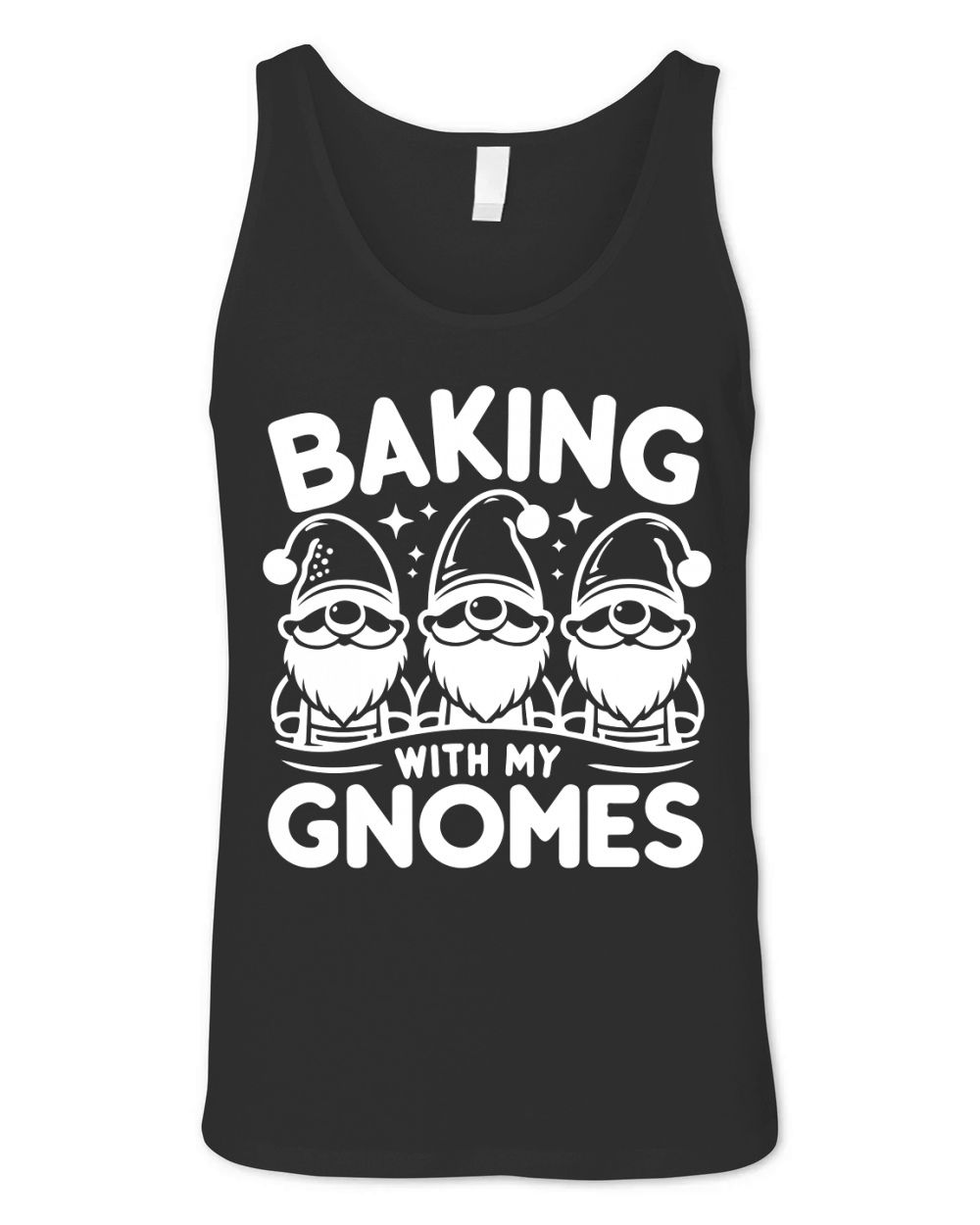 Baking With My Gnomes 2 Unisex Jersey Tank
