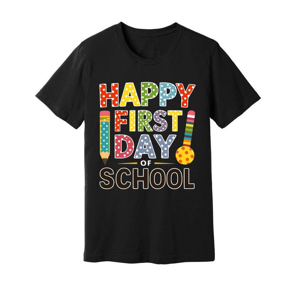 Happy Back To School 1 Unisex Jersey Tee
