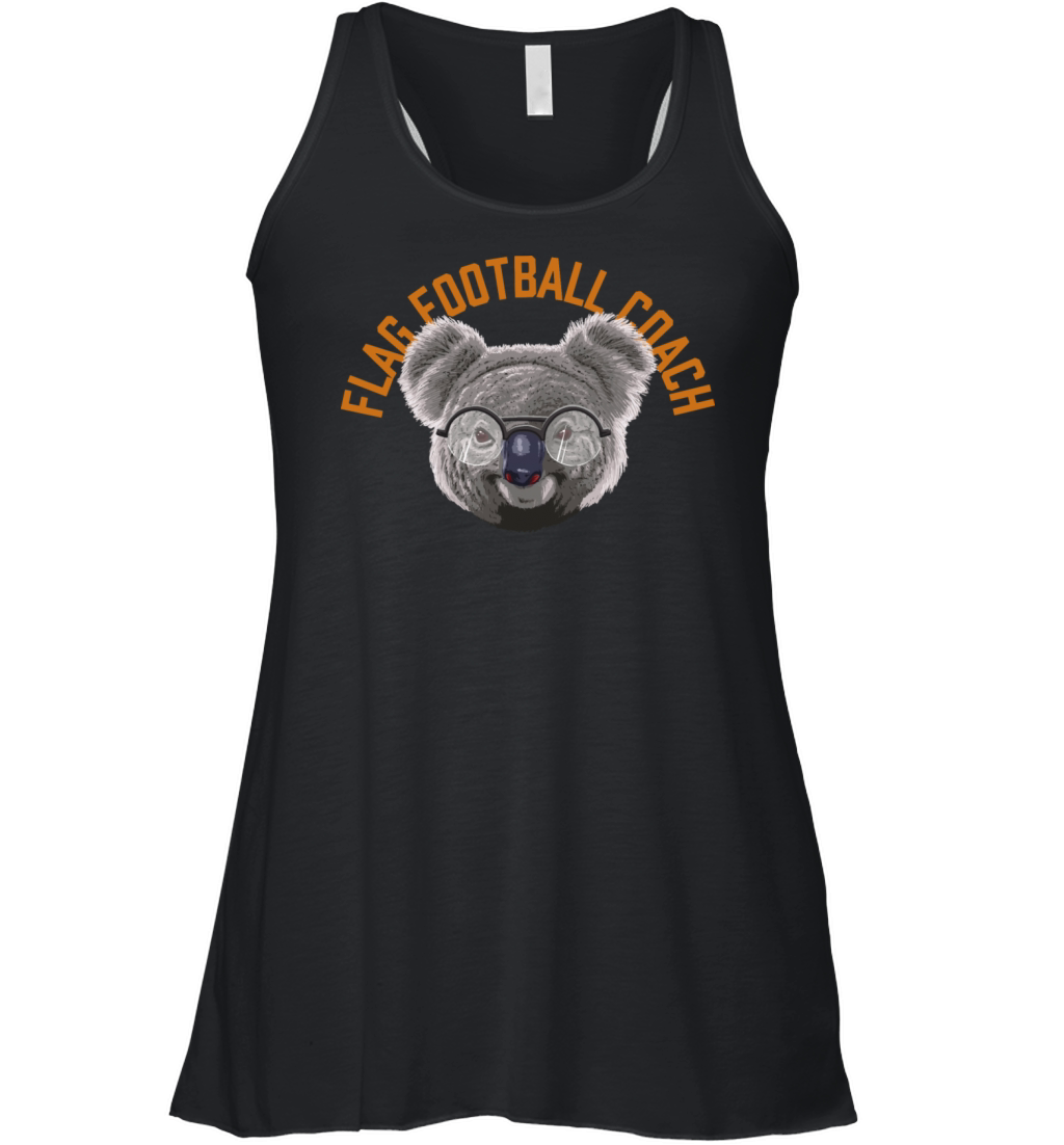 Koalified Flag Football Coach Football Player Funn Women's Flowy Tank Top