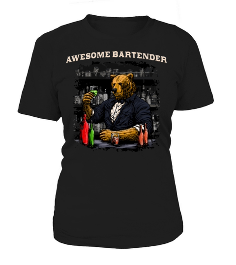 Awesome Bartender Positive Quotes Bartending Posit Women's T-Shirt